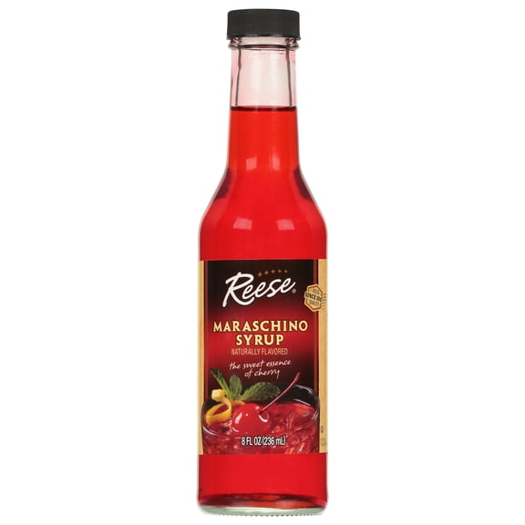 Reese Maraschino Cherry Syrup 8 oz (Pack Of 6)