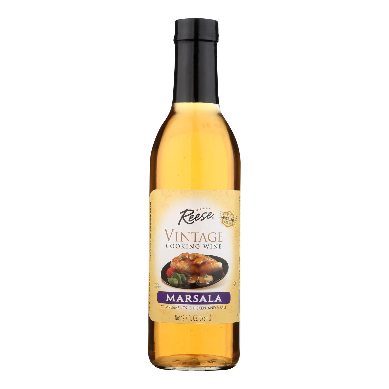 Reese Marsala Cooking Wine Case Of 6 12.7 Fl Oz.