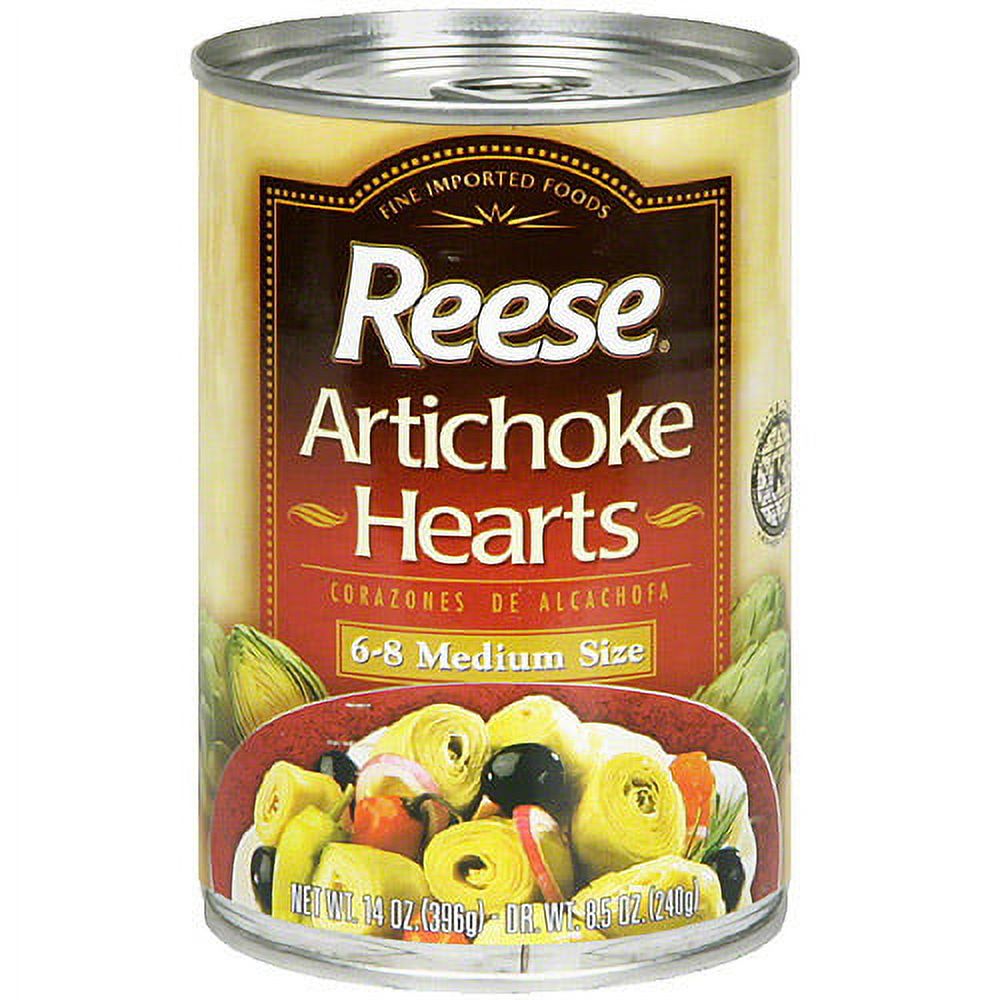 REESE ARTICHOKE HRTS 6-8 CT-14 OZ -Pack of 12