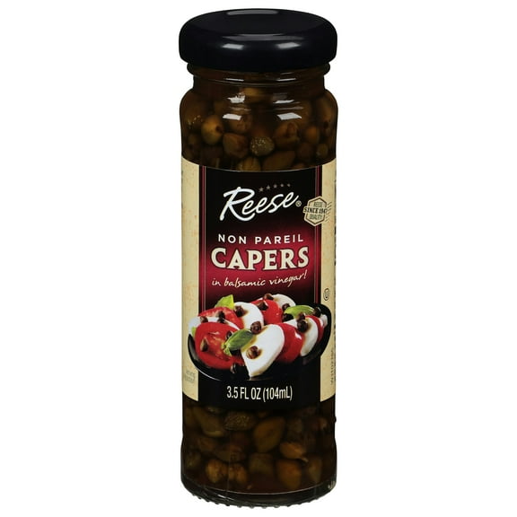 Reese Nonpareil Balsamic Capers 3.5 oz (Pack Of 12)