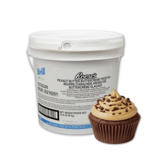 Reese's Peanut Butter Frosting - 2 Gallons (14 LB) - Ready to Use Buttercreme