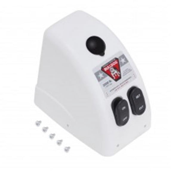 Reese REE500306 Bulldog Plastic Trailer Jack Cover - White