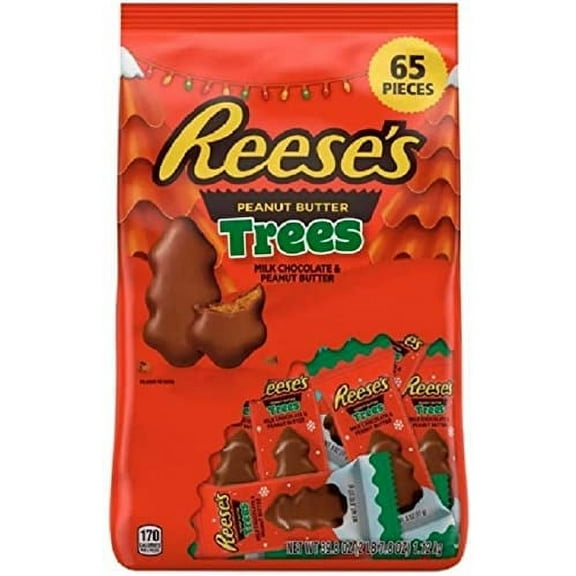 REESE'S Holiday Peanut Butter Trees (39.8 oz., 65 ct.)