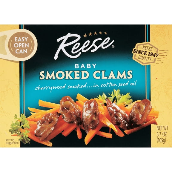 Reese Smoked Baby Clams, 3.66 oz