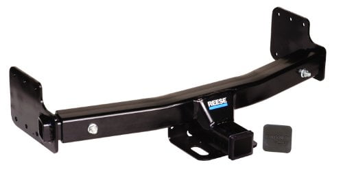 Reese Towpower 37096 Class III Multi-Fit Receiver Hitch with 2" Receiver opening, includes Hitch Plug Cover,Black
