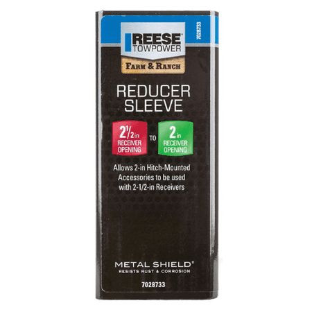Reese Towpower 7028733 Towing Receiver Reducer Adapter for Class V