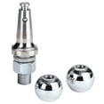 thumbnail image 1 of Reese Towpower 74309 Interchangeable Trailer Hitch Ball, (1-7/8 Inch Diameter Ball & 2 Inch Diameter Ball & 2-5/16 Inch Diameter Ball), 8,000 lbs. Capacity, Chrome, 1 of 6