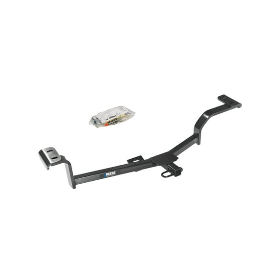 Reese Towpower 77272 Class 1 Trailer Hitch, 1-1/4 Inch Square Receiver, Black, Compatible with 2012-2021 Hyundai Accent, 2012-2017 KIA Rio