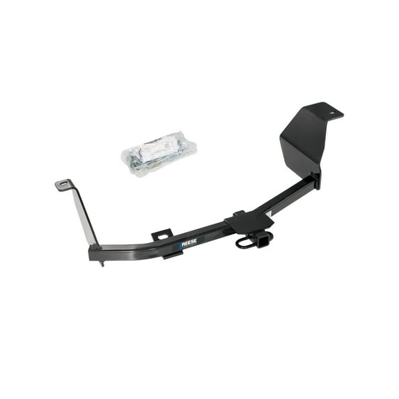 Reese Towpower 77275 Class 1 Trailer Hitch, 1-1/4 Inch Square Receiver, Black, Compatible with 2012-2021 Nissan Versa