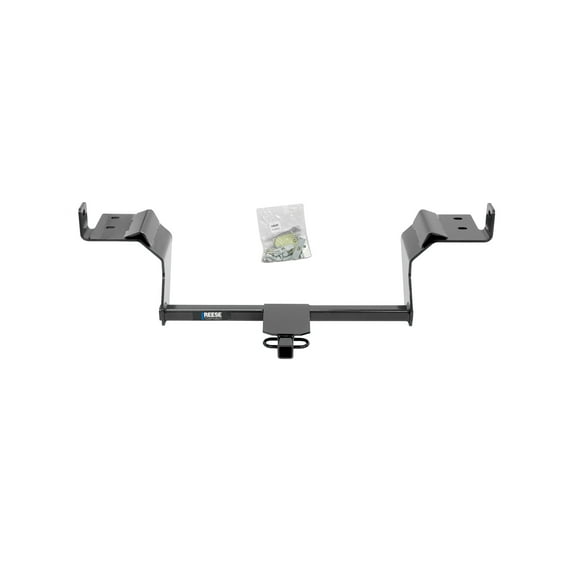 Reese Towpower 77316 Class 1 Trailer Hitch, 1-1/4 Inch Square Receiver, Black, Compatible with 2015-2023 Ford Mustang