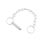 Reese Towpower Coupler Accessory, Pin and Chain, 5/16 in. Diameter Pin, 1-1/8 in. Pin, 7 in. Chain