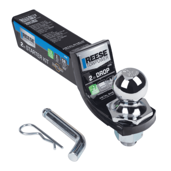 Reese Towpower Trailer Hitch Starter Ball Mount Kit #21542