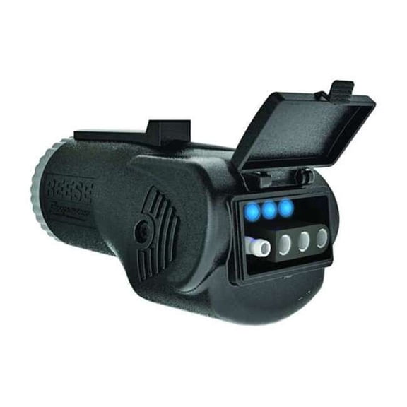 Reese Trailer Adapter,4-Way Flat,2 in 78116