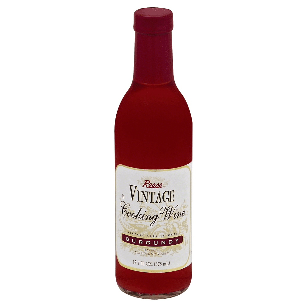 Reese Vintage Burgundy Cooking Wine, 12.7 fl oz Pack of 6