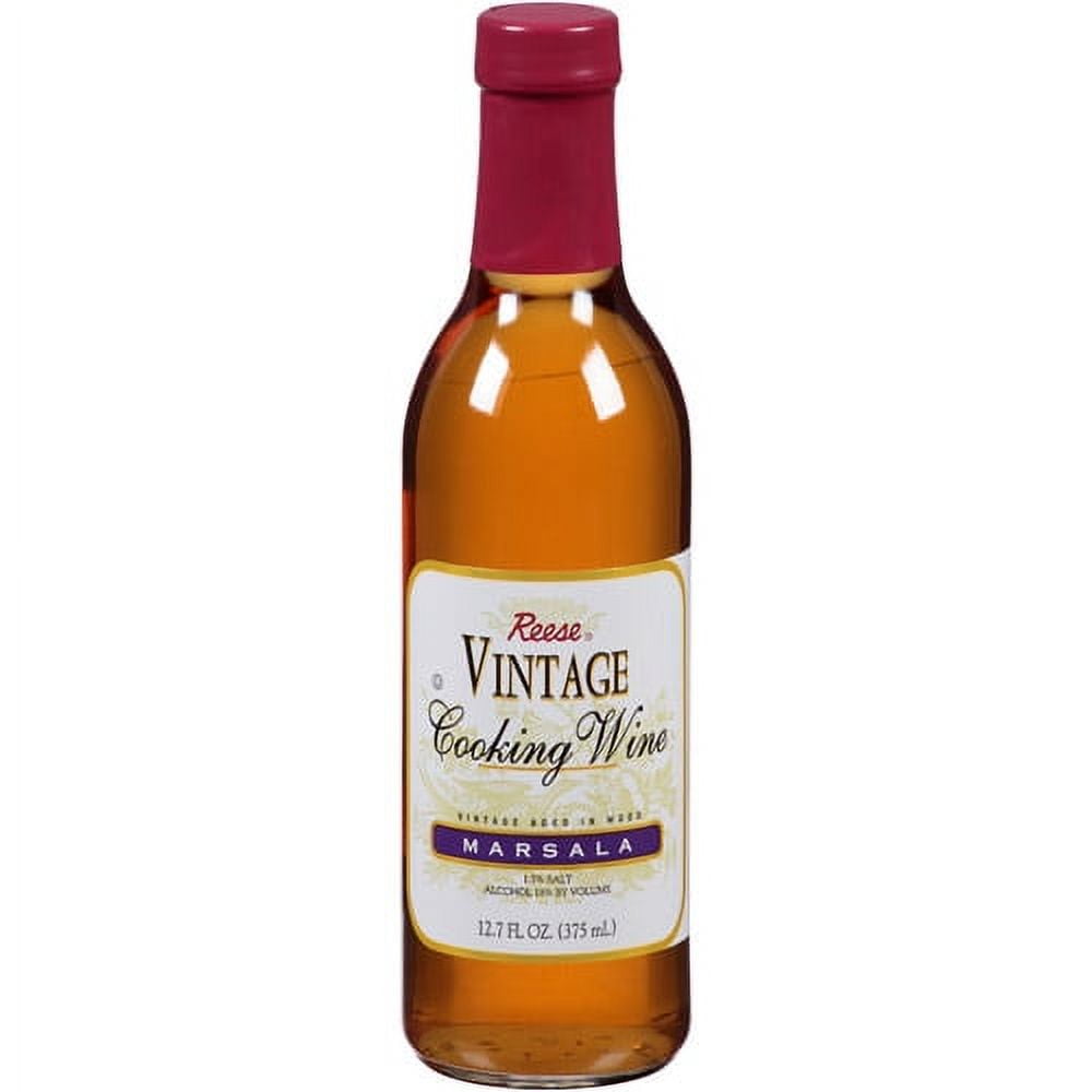 Reese Vintage Marsala Cooking Wine, 12.7 fl oz, (Pack of 6)