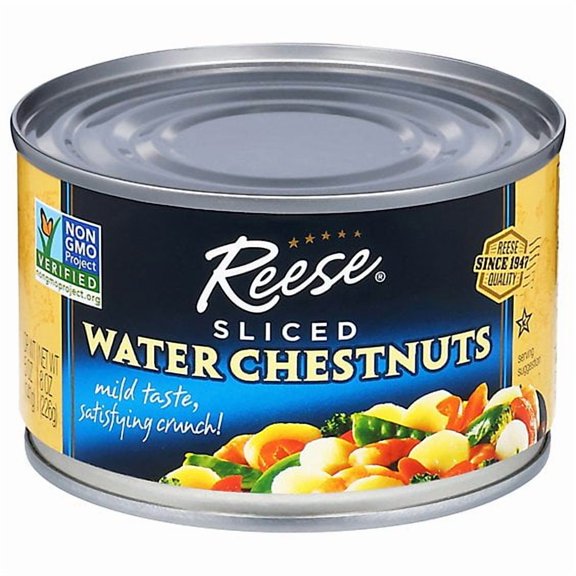 Reese Water Chestnuts Sliced - 8 Oz