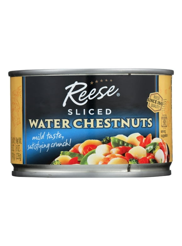 Reese Water Chestnuts Sliced, 8 oz