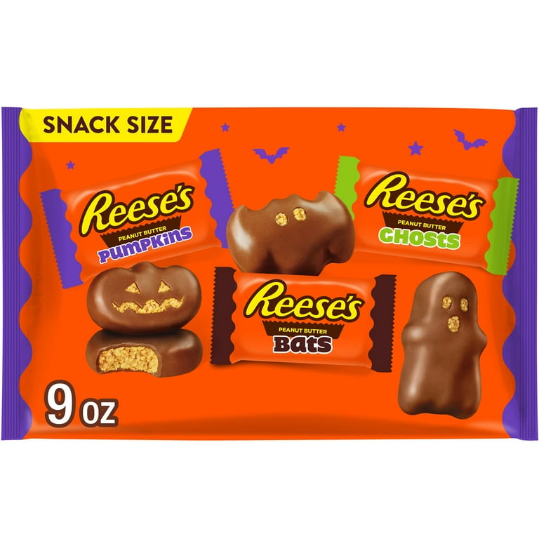 Reese's Assorted Milk Chocolate, Peanut Butter Shapes Halloween