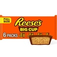 thumbnail image 1 of Reese's Big Cup Milk Chocolate Peanut Butter Cups Candy, Packs 1.4 oz, 6 Count, 1 of 9