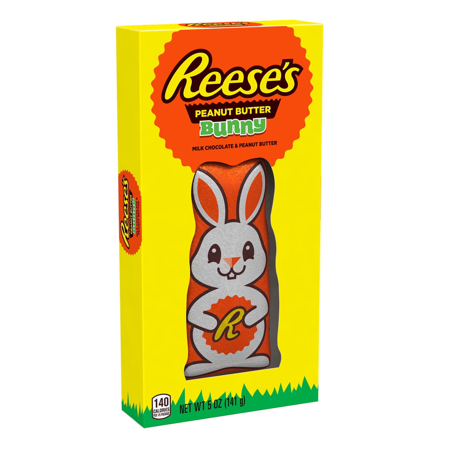 Reece's Rabbit Reese's Bunny Milk Chocolate Peanut Butter Easter Candy, Gift Box 5 oz ...