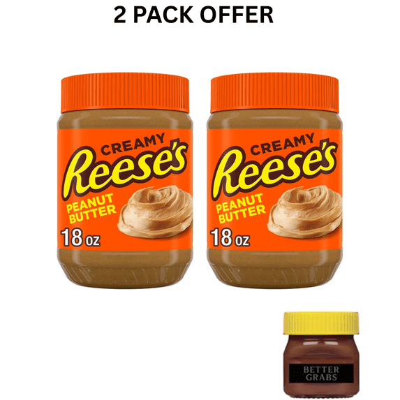 Reese's Creamy Peanut Butter Spread, Jar