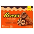 thumbnail image 1 of Reese's Crispy Peanut Butter and Chocolate Frozen Dairy Dessert Cones Nonfat Milk, 8 Count, 1 of 12