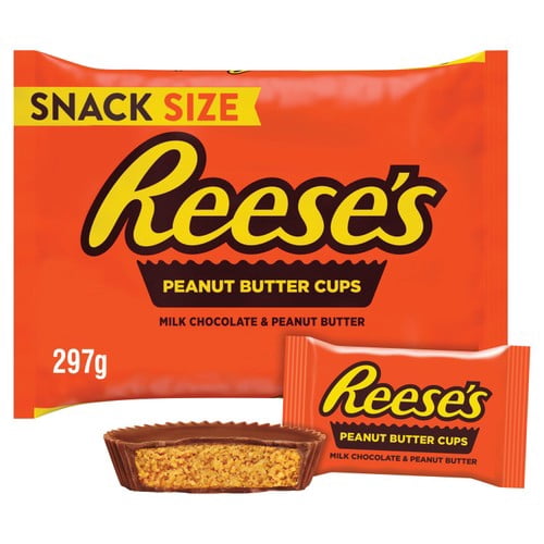 Reese's Cups Snack Sizes 297g, British Import (Pack of 3)