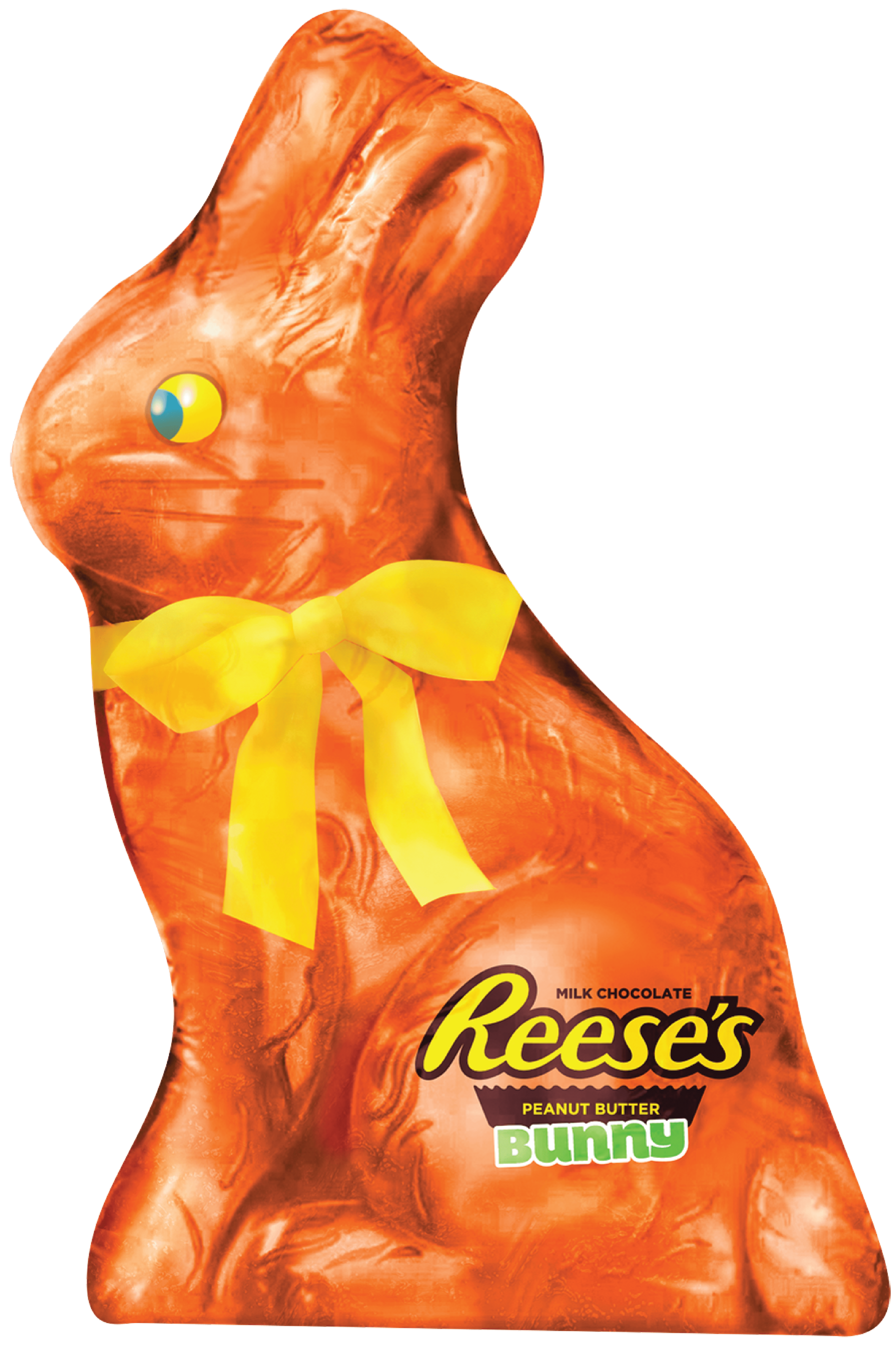 Reese's, Easter Chocolate Covered Peanut Butter Bunny Wrapped in Foil, 4.25 Oz.