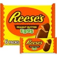 thumbnail image 1 of REESE'S Milk Chocolate Peanut Butter Eggs, Easter Candy Packs, 1.2 oz (6 Count), 1 of 10