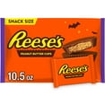 thumbnail image 1 of Reese's Milk Chocolate Snack Size Peanut Butter Cups Halloween Candy, Bag 10.5 oz, 1 of 9