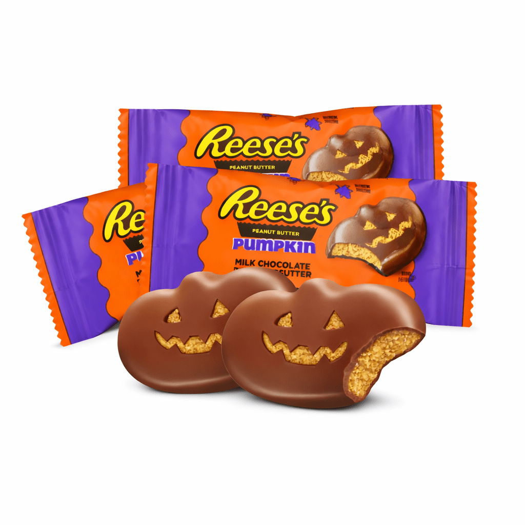 Reese's Miniature Milk Chocolate Peanut Butter Pumpkins - Individually ...