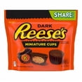 thumbnail image 1 of Reese's, Dark Chocolate Peanut Butter Cup Miniatures Candy, 1 of 4