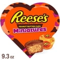 thumbnail image 1 of Reese's Miniatures Milk Chocolate Peanut Butter Cups Valentine's Candy, Gift Box 9.3 oz, 1 of 1