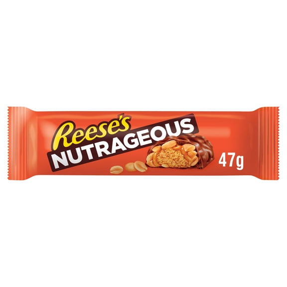 Reese's Nutrageous Chocolate 47G, Imported from Britain