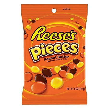 Reese's, PIECES Peanut Butter Candy, 6 oz, Bag