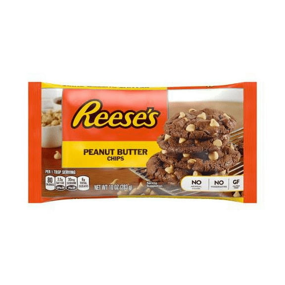 Reese's Peanut Butter Baking Chips, 10.08 oz. (Pack of 3)
