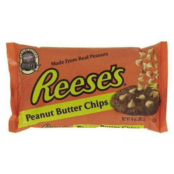 Reese's Peanut Butter Chips, 10 oz. Bags (Pack of 6)