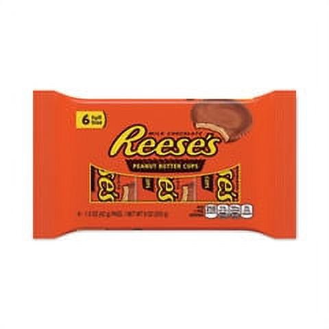 Reese's Peanut Butter Cups, 1.5 Oz Bar, 6 Bars/Pack, 2 Packs/Box