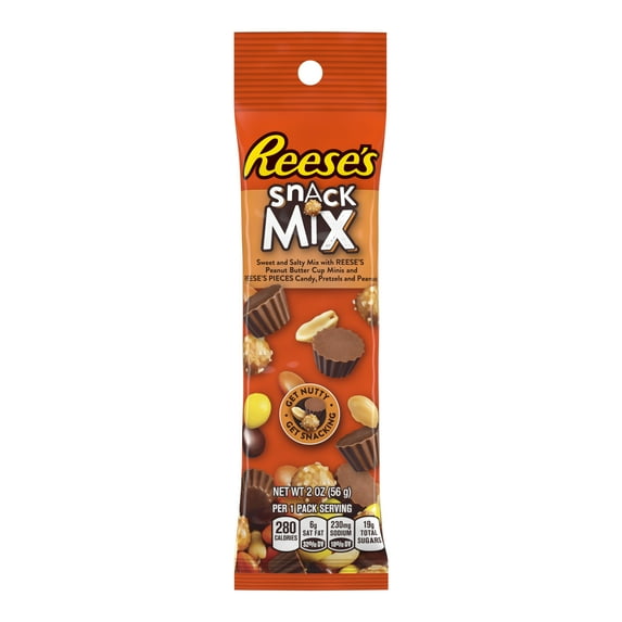 Reese's, Peanut Butter, Peanuts and Milk Chocolate Snack Mix, 2 oz