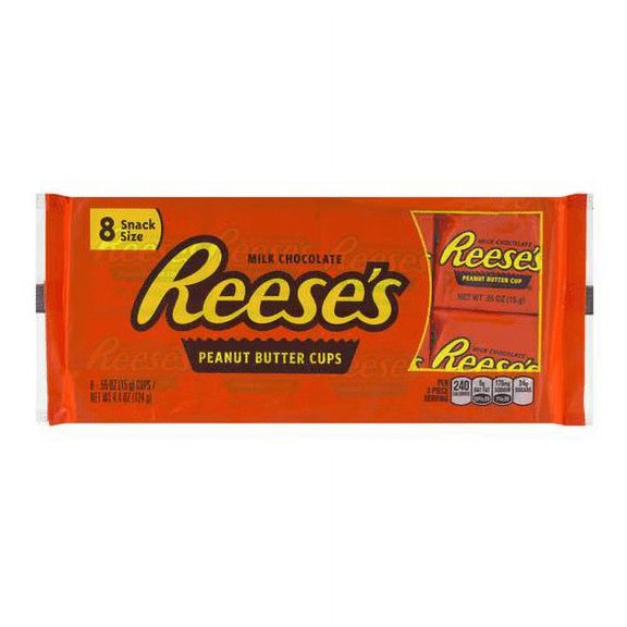 Reese's Peanut Butter Snack Size Cups (Pack of 4)