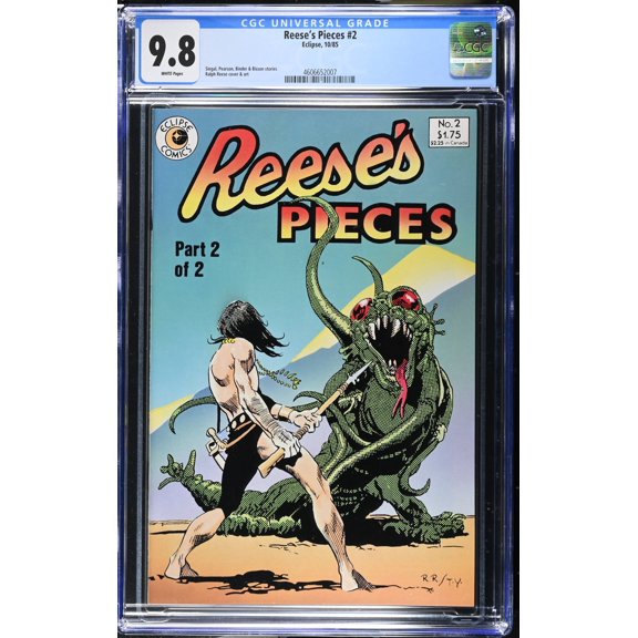 Reese's Pieces #2 CGC NM/M 9.8 White Pages Comic Book