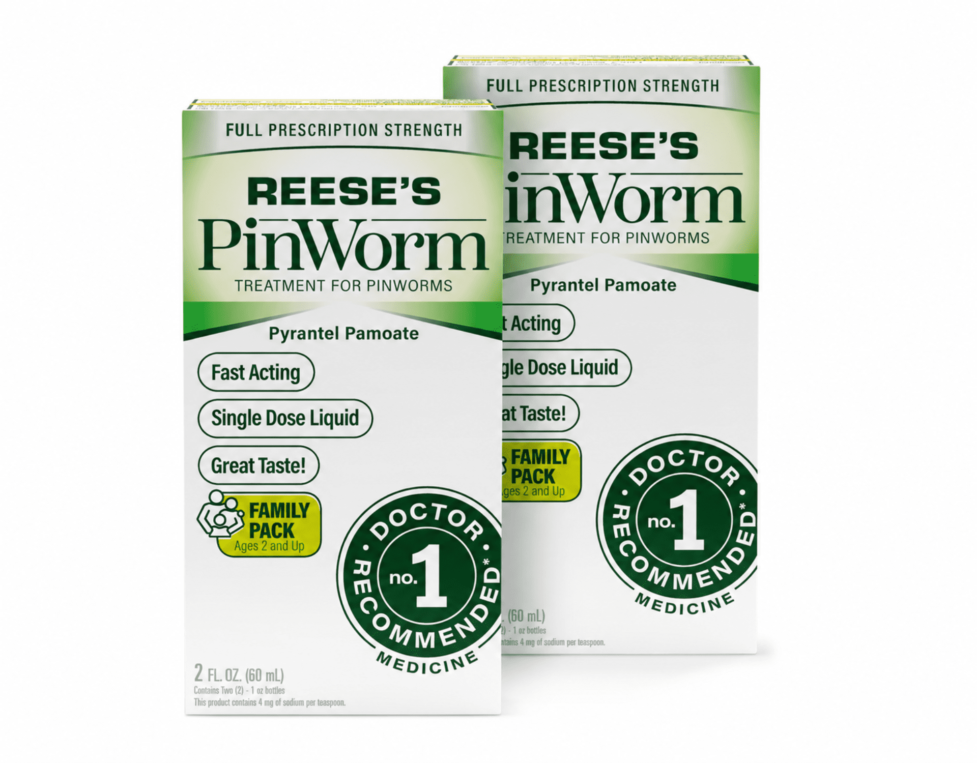 Reese's Pinworm Medicine 2 oz (Pack of 2)