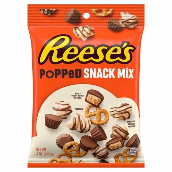 Reese's Popped Snack Mix 113g, British Import (Pack of 3)