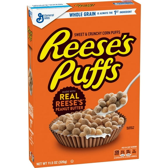 Reese's Puffs Breakfast Cereal (Pack of 2)