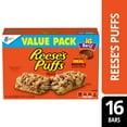 thumbnail interactive-video image 1 of REESE'S Puffs Cereal Treat Bars, Peanut Butter and Cocoa, Value Pack, 16 Count, 13.6 oz, 1 of 16