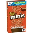 thumbnail image 1 of Reese's Puffs Minis Breakfast Cereal, Chocolate Peanut Butter Cereal, Family Size, 19.8 OZ (Pack 4), 1 of 4