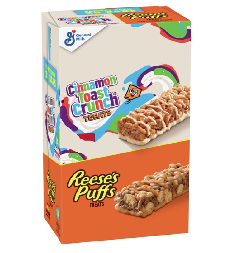 Reese's Puffs and Cinnamon Toast Crunch Treats