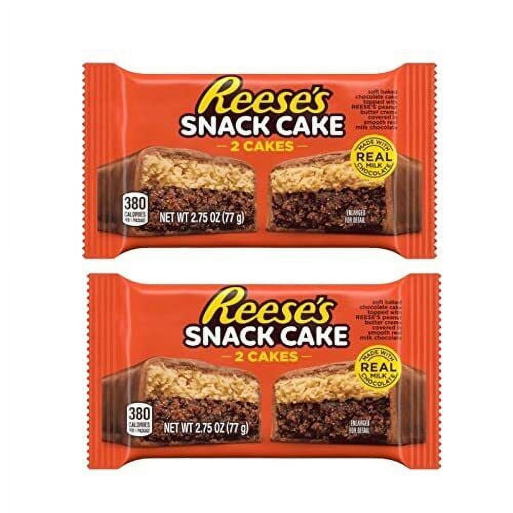 Reese's Snack Cakes 2 Cakes Per Pack PB & Choc 2 Count FREE