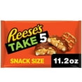thumbnail image 1 of Reese's Take 5 Pretzel, Peanut and Chocolate Snack Size Candy, Bag 11.25 oz (Pack of 4), 1 of 5