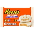 thumbnail image 1 of REESE'S White Creme Peanut Butter Pumpkins, Halloween Candy Packs, 1.2 oz (6 Count), 1 of 9